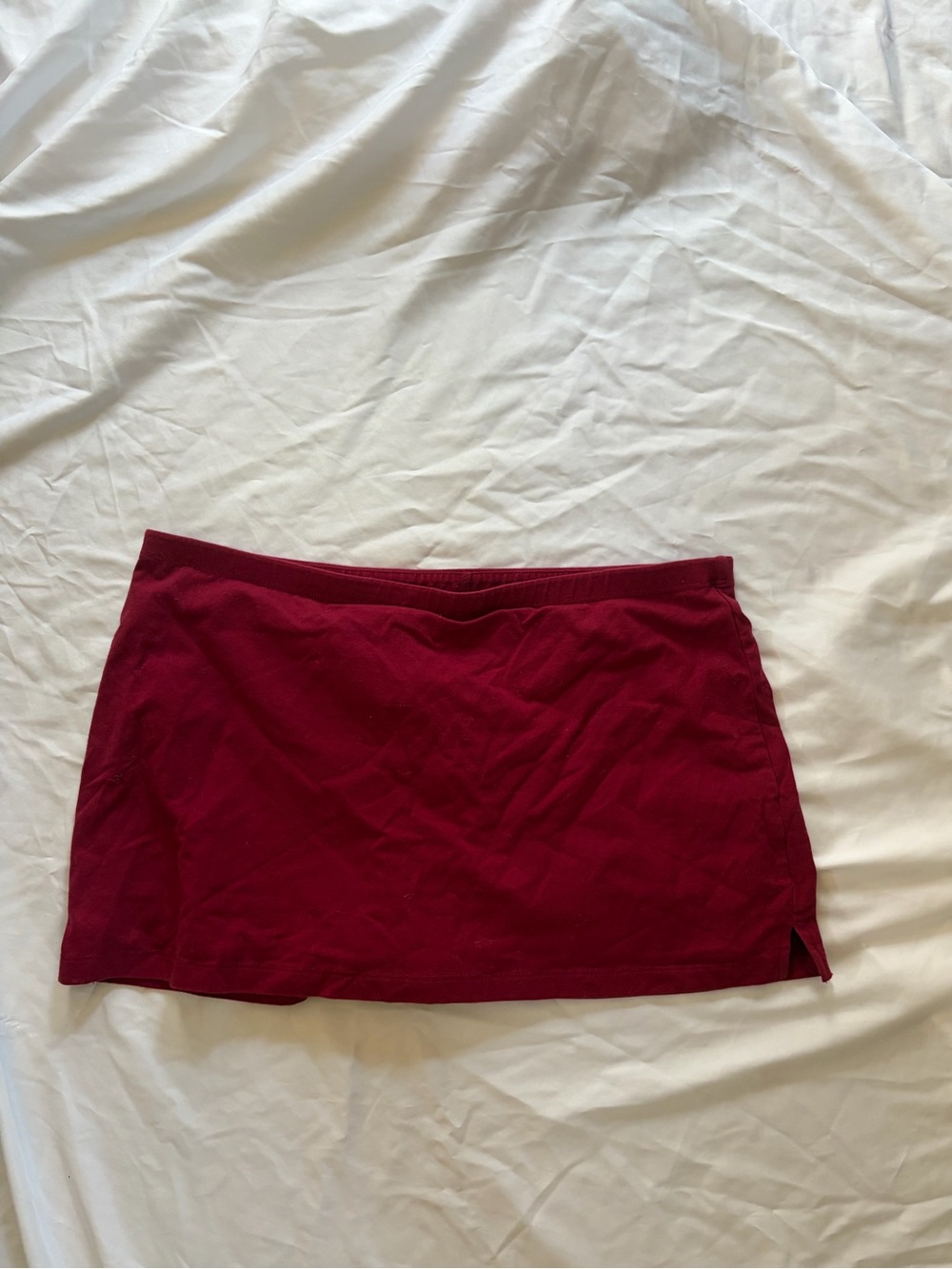 Urban Outfitters Burgundy Mini Skirt Large